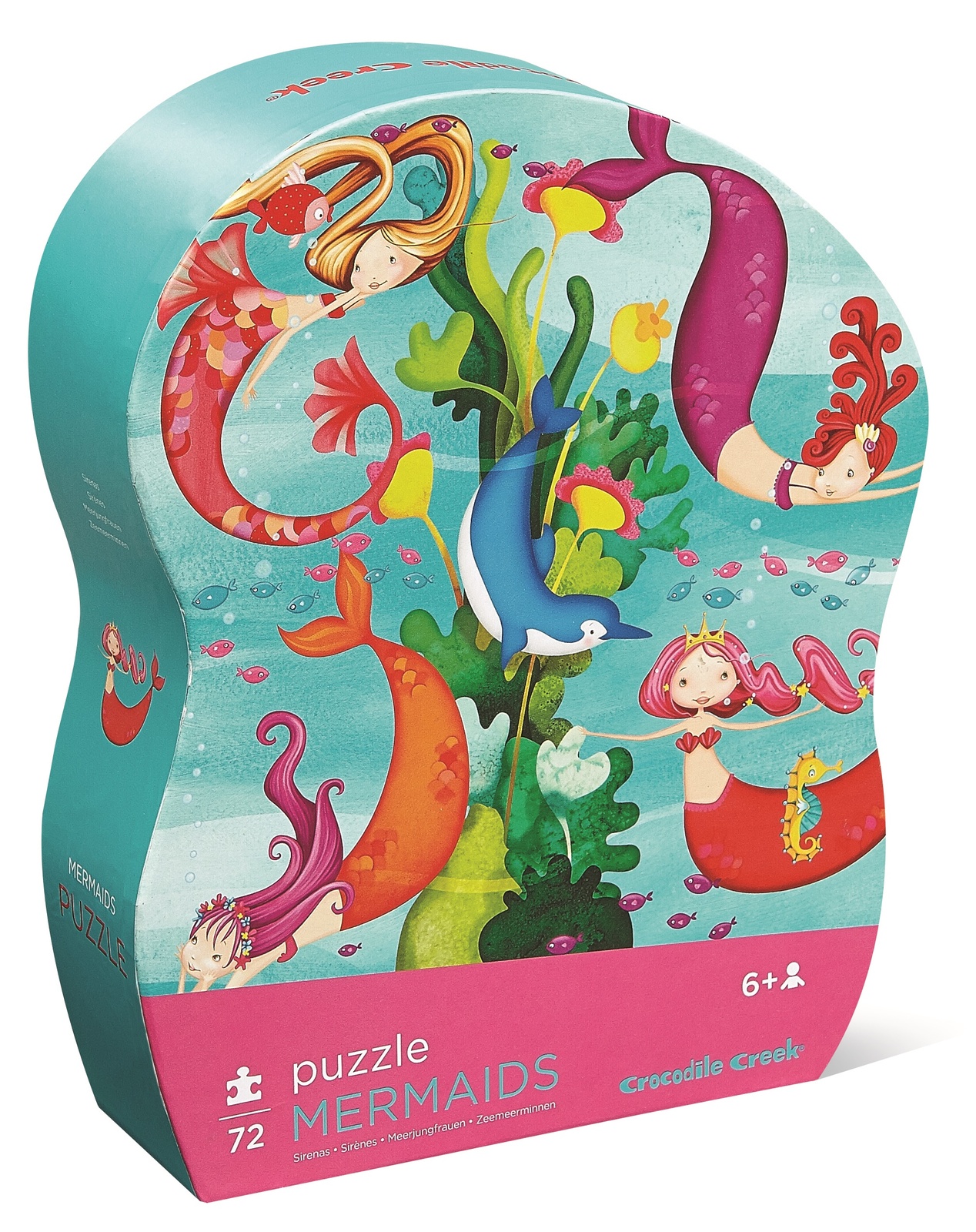 Crocodile Creek: Mermaids Jr. Puzzle - 72pc image