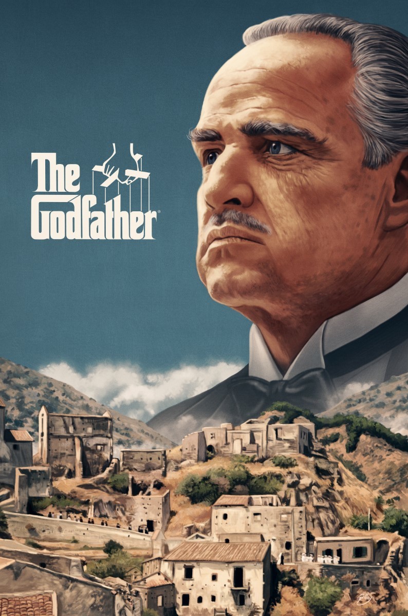 Godfather: Premium Art Print - Sicily