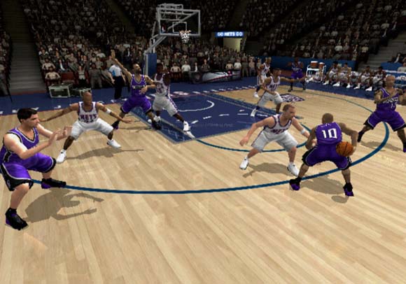 NBA Live 2004 on PC