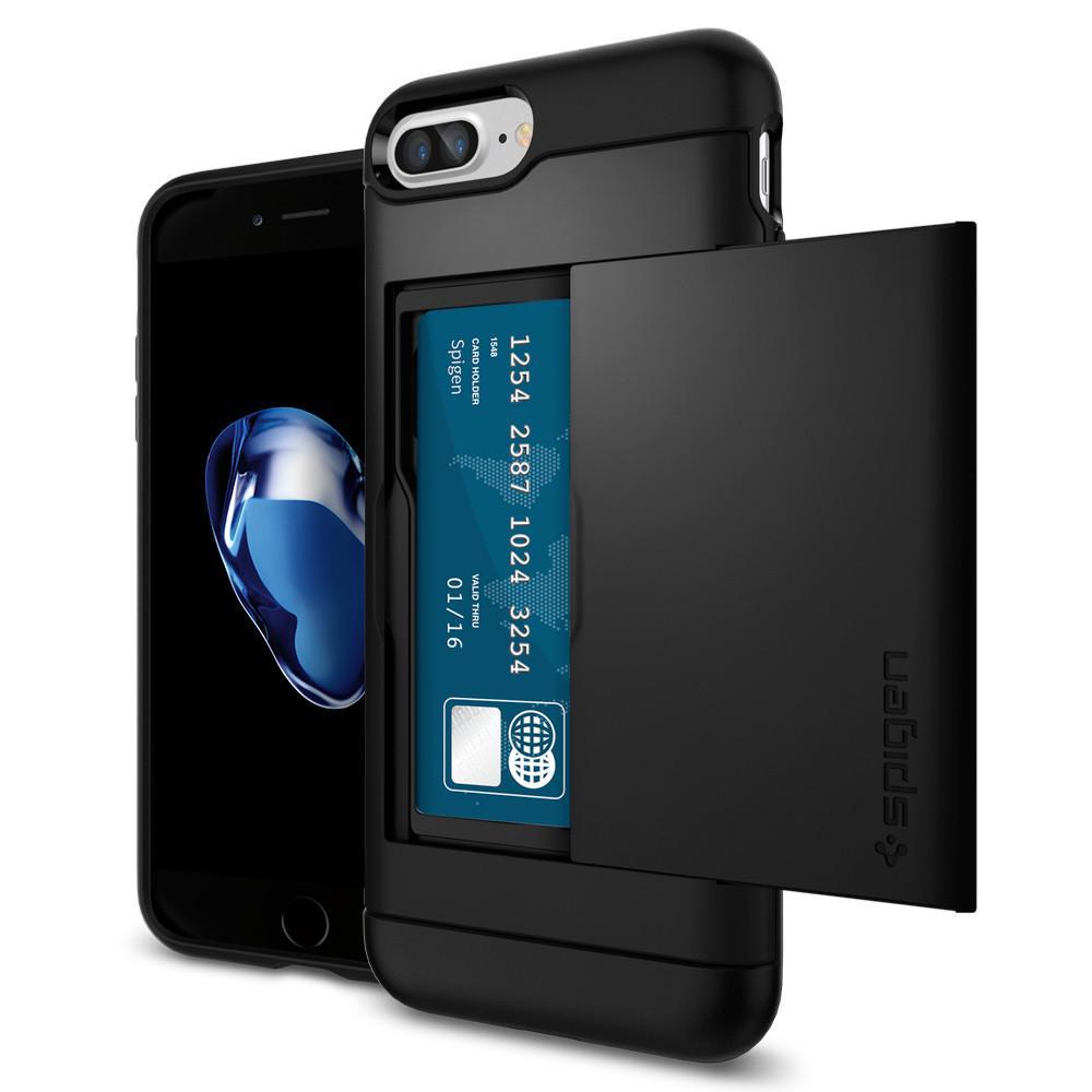 Spigen: iPhone 7 Plus - Slim Armour CS Case (Black) image