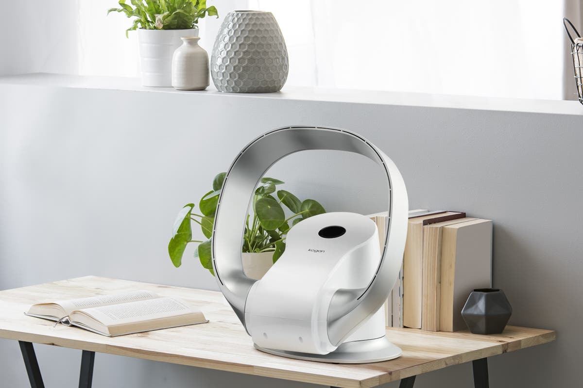 Buy Kogan SmarterHome Bladeless DC Motor Turbo Smart Fan (Silver) at Mighty Ape NZ