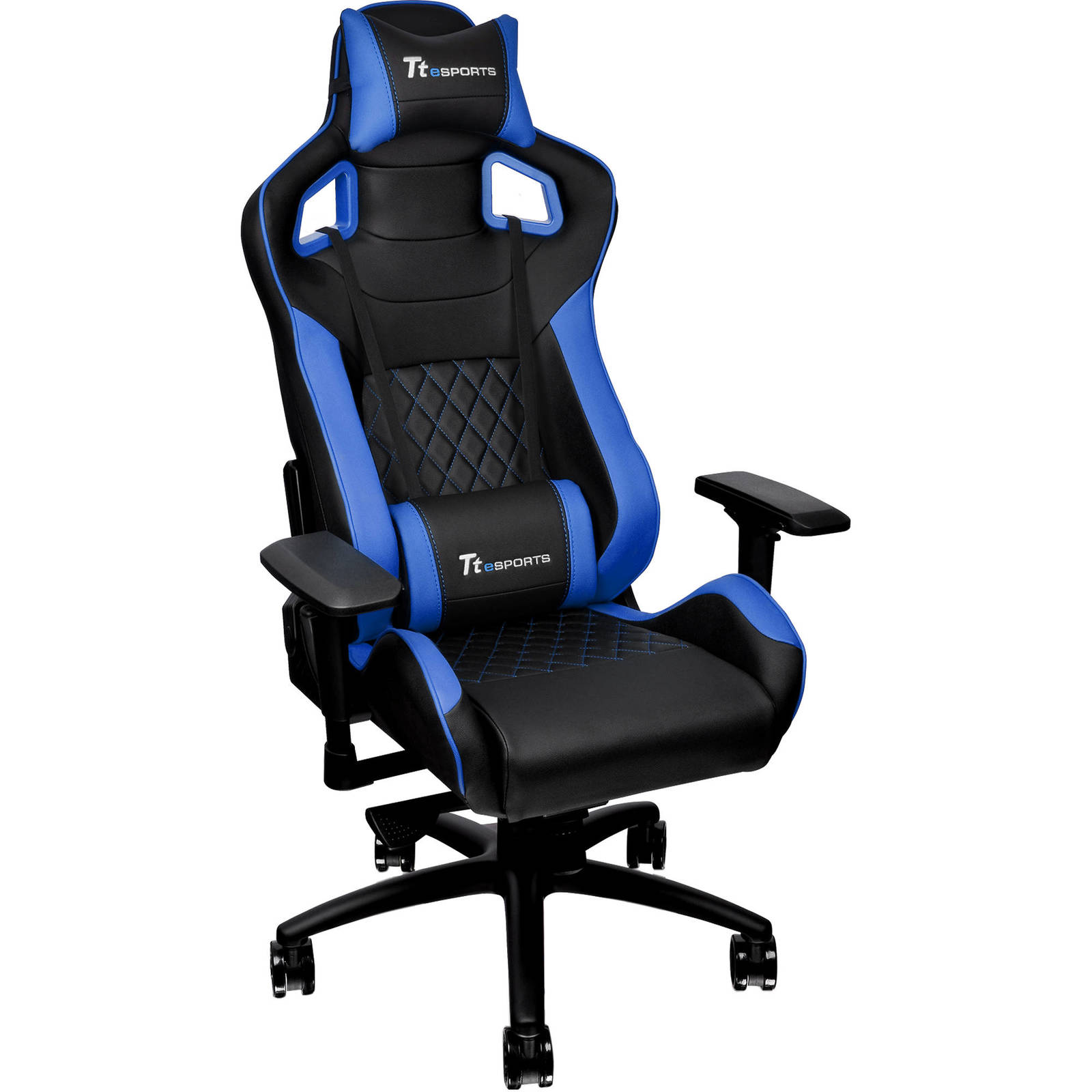 Thermaltake GT Fit Gaming Chair (Blue and Black) for image