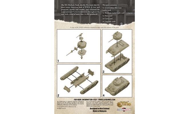 TANKS: American Sherman (early) Tank image
