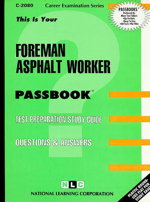 Foreman Asphalt Worker image