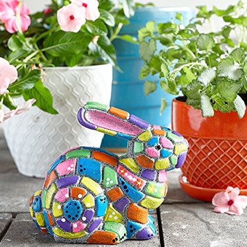 Paint Your Own Stone - Mosaic Bunny image