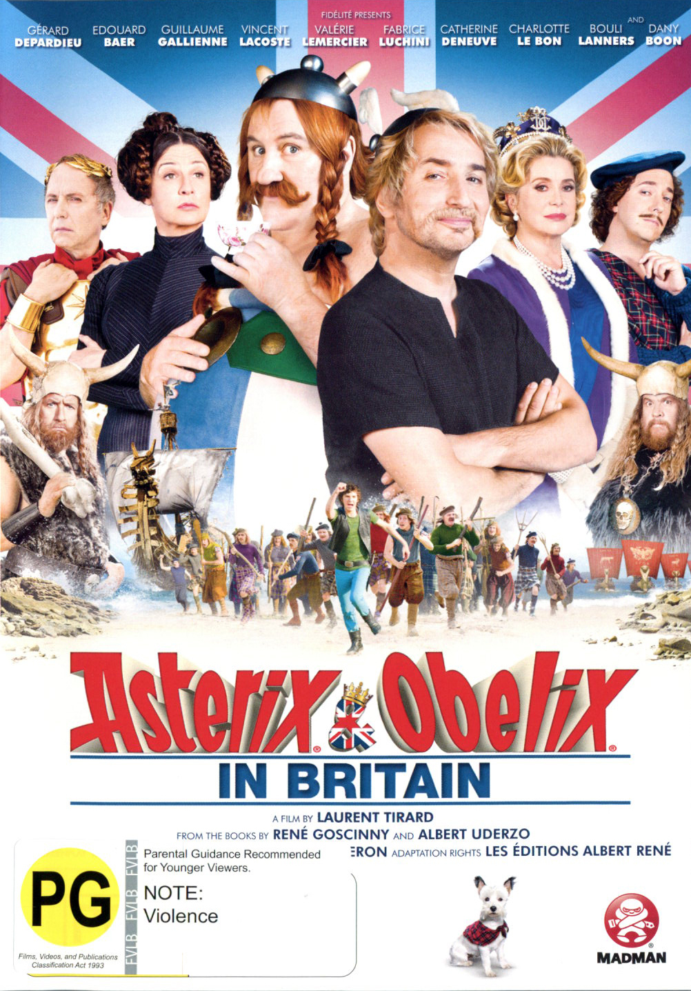 Asterix & Obelix in Britain on DVD