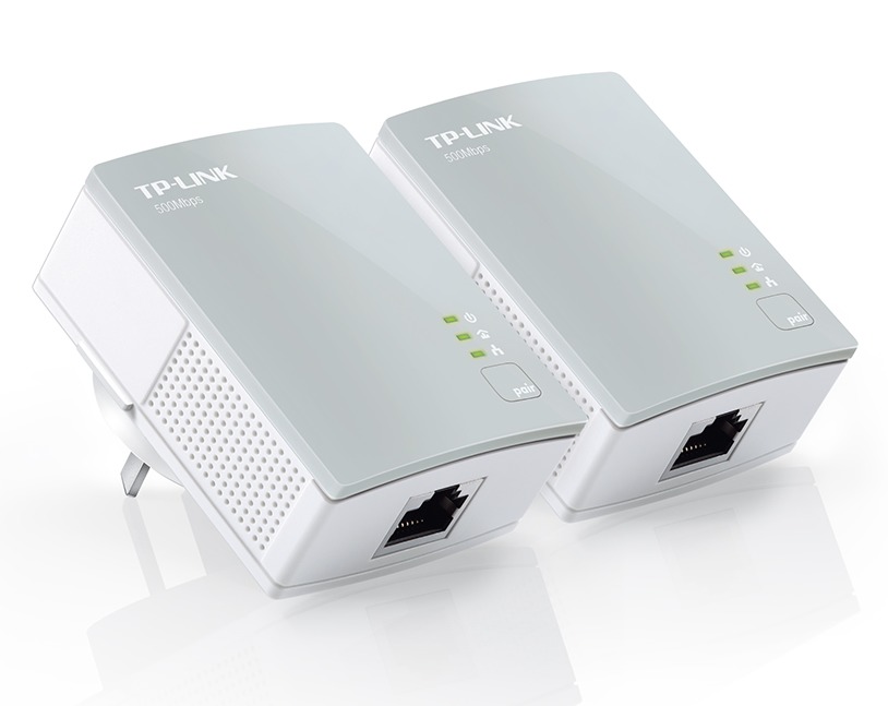 TPLink 500Mbps AV600 Mini Powerline Adapter Starter Kit at