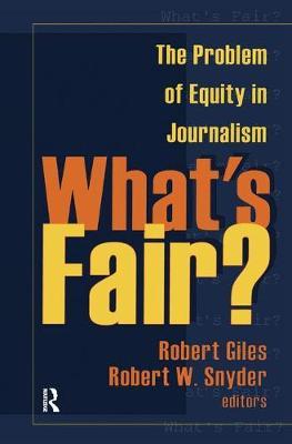 What's Fair? by Geoff Dench image
