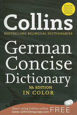 Collins German Concise Dictionary by Harpercollins Publishers Ltd image
