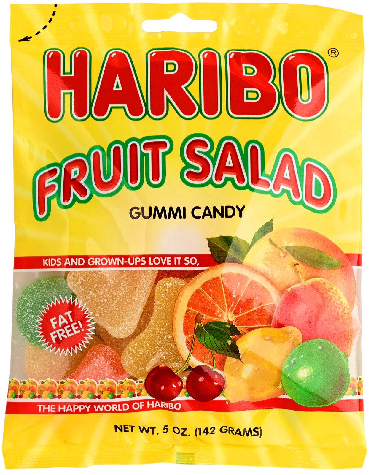 Haribo Fruit Salad Gummi Candy 142g at Mighty Ape NZ