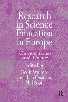 Research in science education in Europe by Geoff Welford image