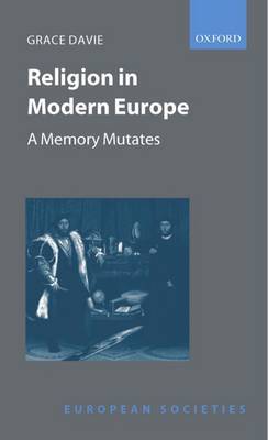 Religion in Modern Europe by Grace Davie image