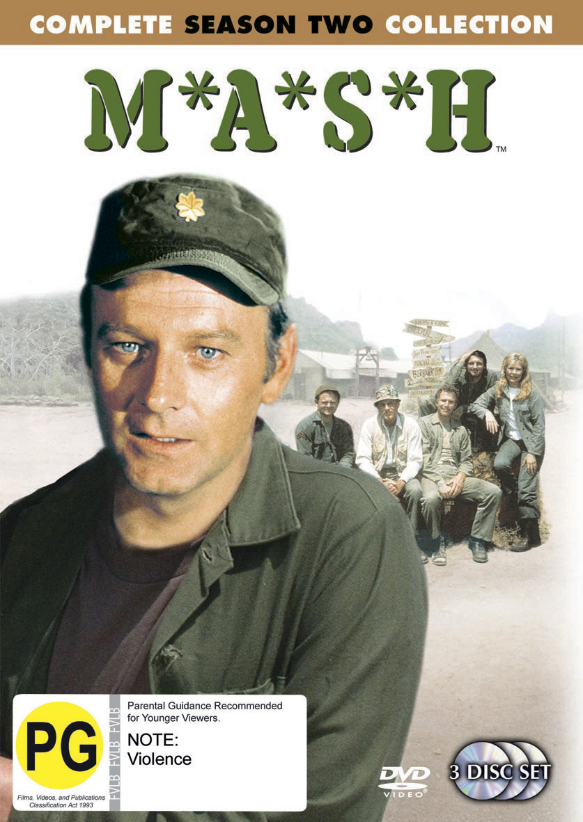 MASH - Complete Season 2 Collection (3 Disc Set) (New Packaging) on DVD