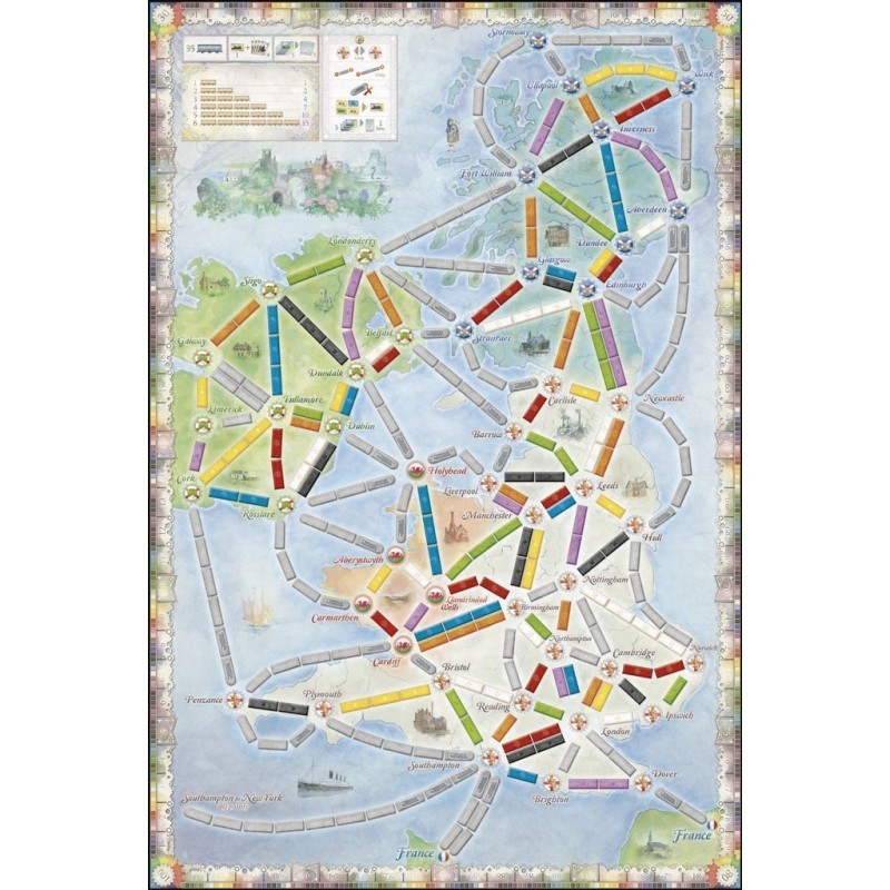 Ticket to Ride: United Kingdom & Pennsylvania (Expansion)