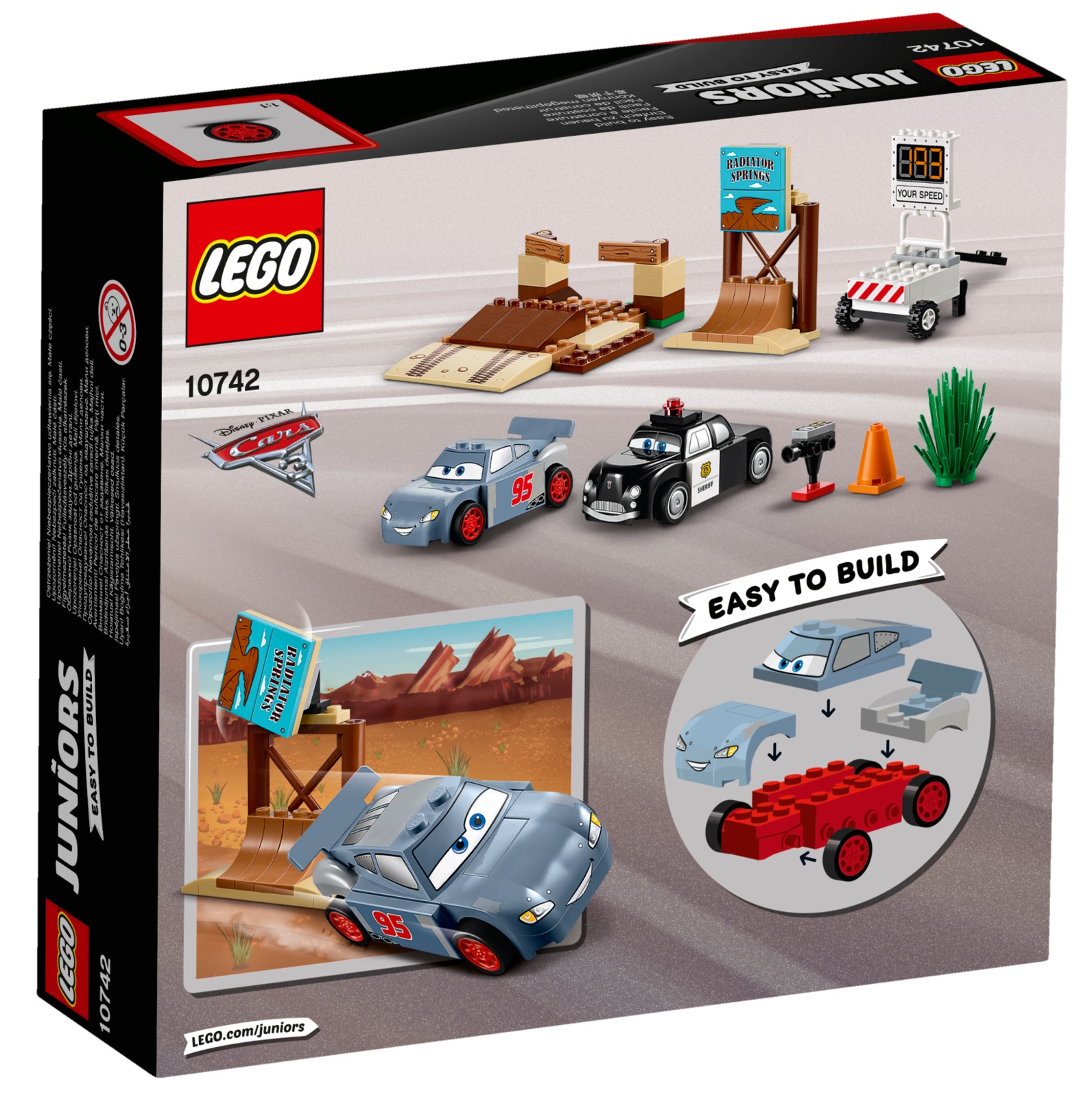 LEGO Juniors - Willy's Butte Speed Training (10742) image