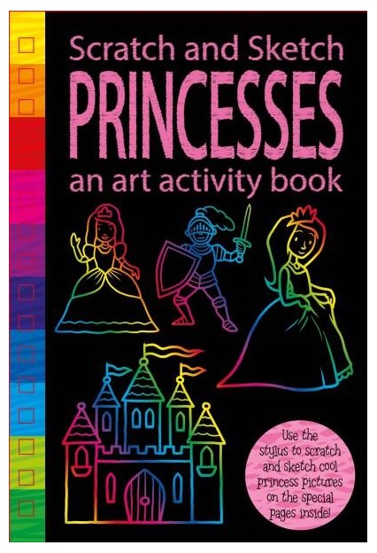 Scratch & Sketch: Activity Book - Princess