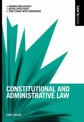 Constitutional and Administrative Law by Chris Taylor image