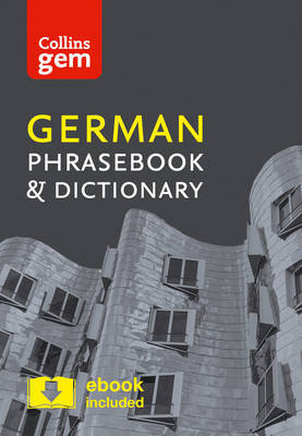 Collins German Phrasebook and Dictionary Gem Edition by Collins Dictionaries image