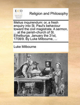 Melius Inquirendum by Luke Milbourne image