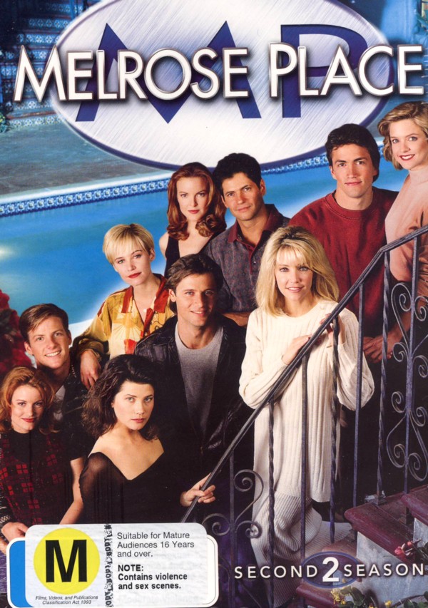 Melrose Place - Season 2 (8 Disc Box Set) on DVD image