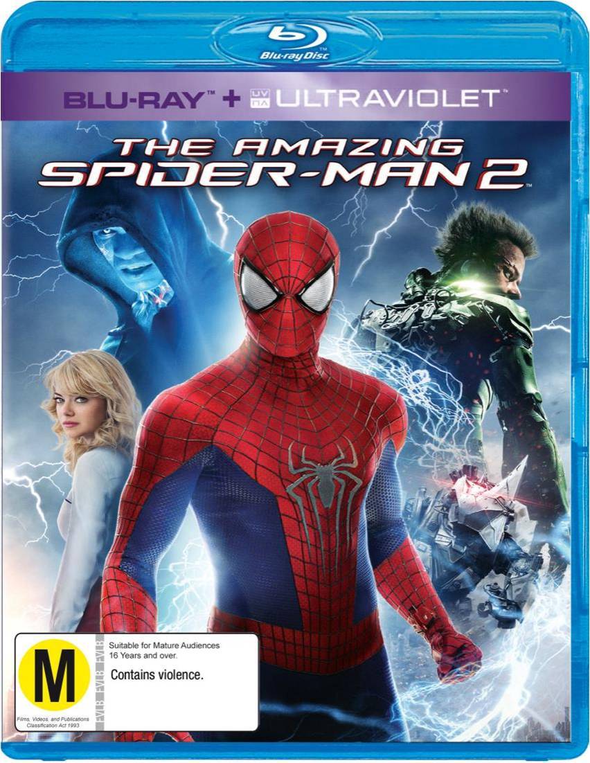 The Amazing Spider-Man 2 on Blu-ray