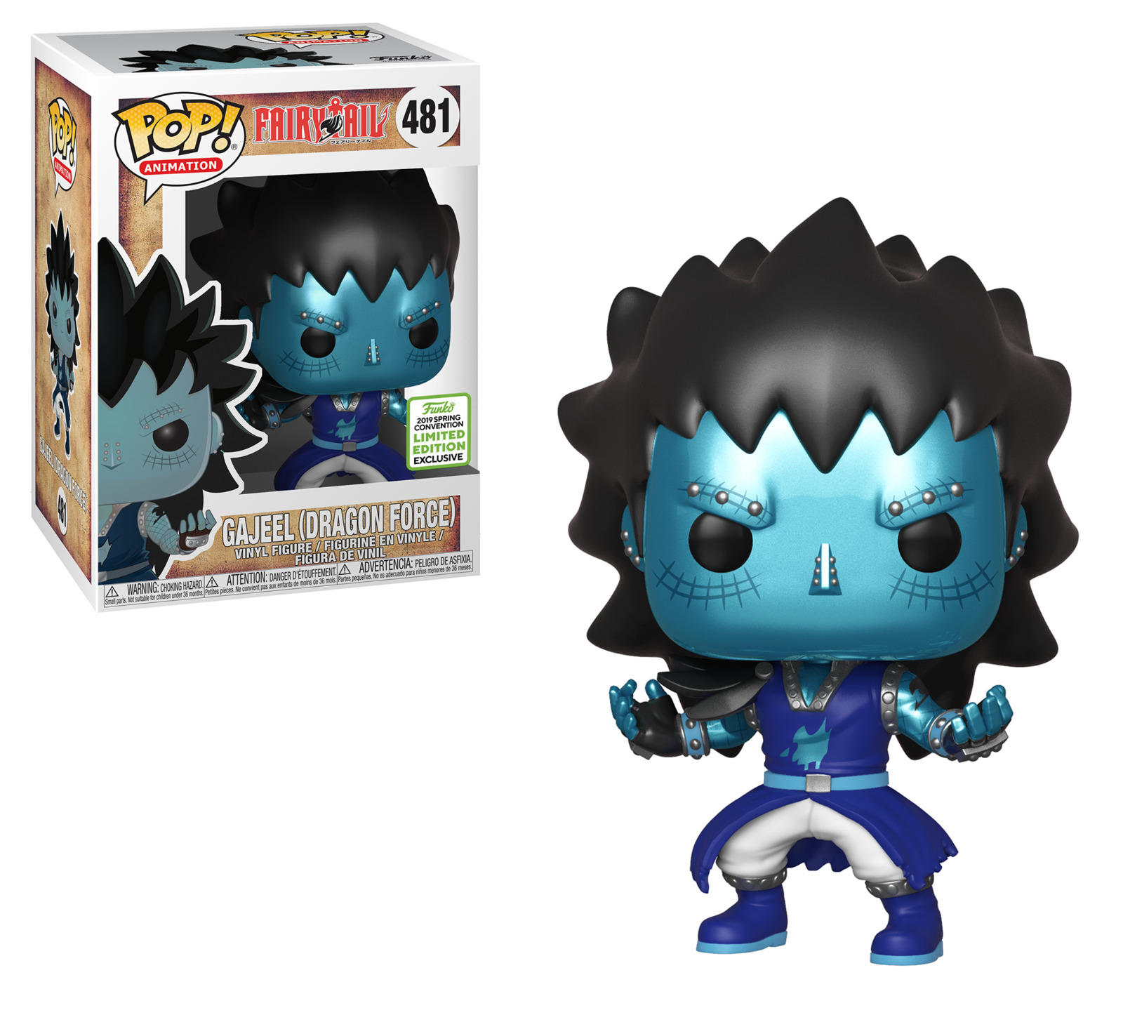 Fairy Tail - Gajeel (Dragon Force Ver.) Pop! Vinyl Figure image