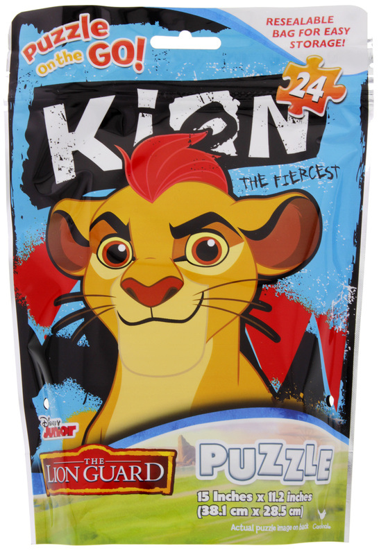 Basic Puzzle On The Go - The Lion Guard | Board Game | at Mighty Ape NZ