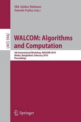 WALCOM: Algorithms and Computation image