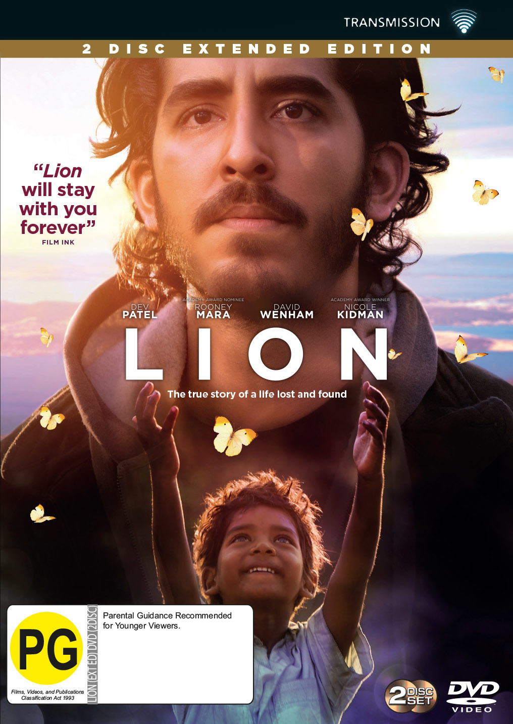 Lion on DVD image