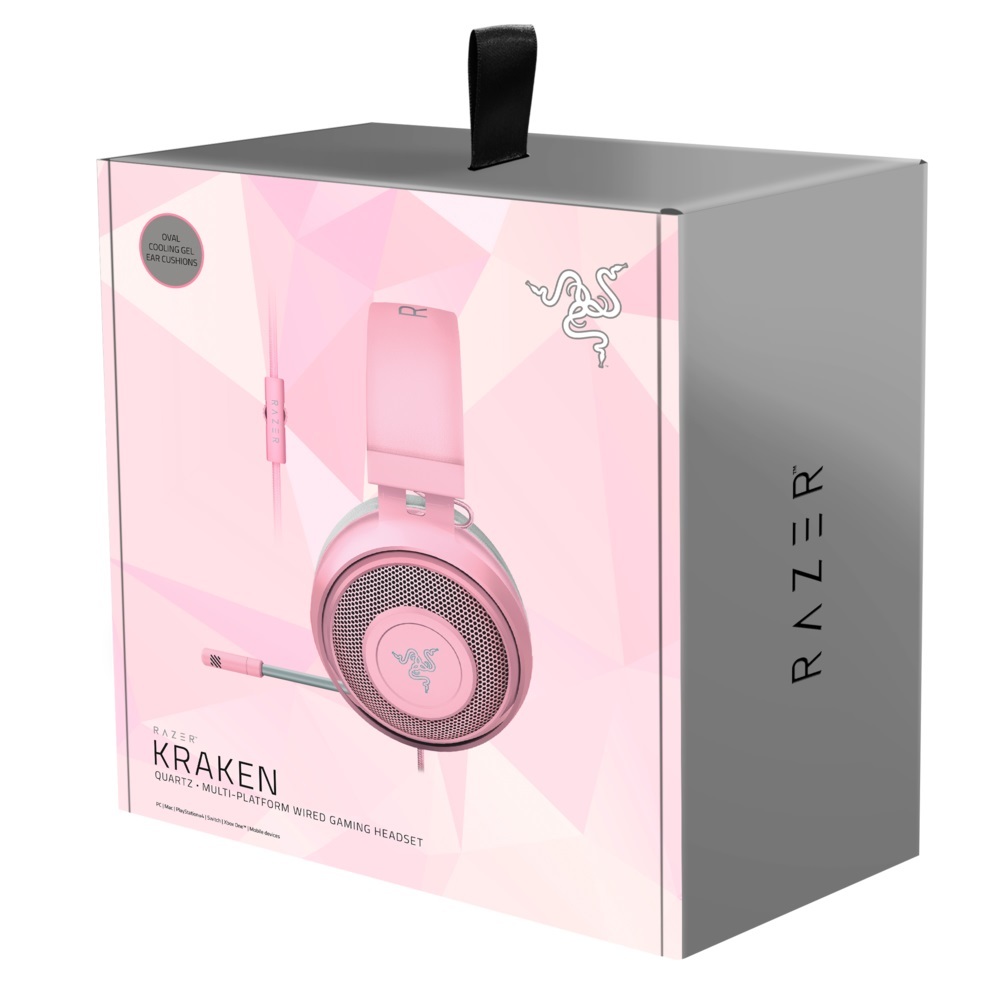 Razer Kraken Multi Platform Gaming Headset (Quartz) for Switch, PC, PS4, Xbox One image