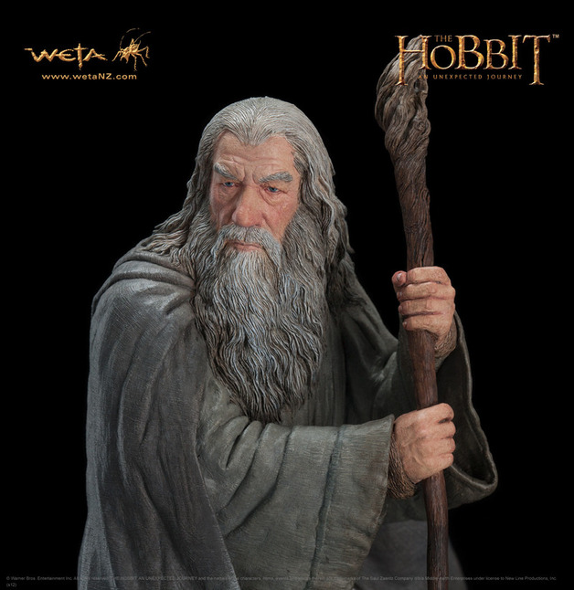 The Hobbit Gandalf the Grey Statue by Weta at Mighty Ape NZ