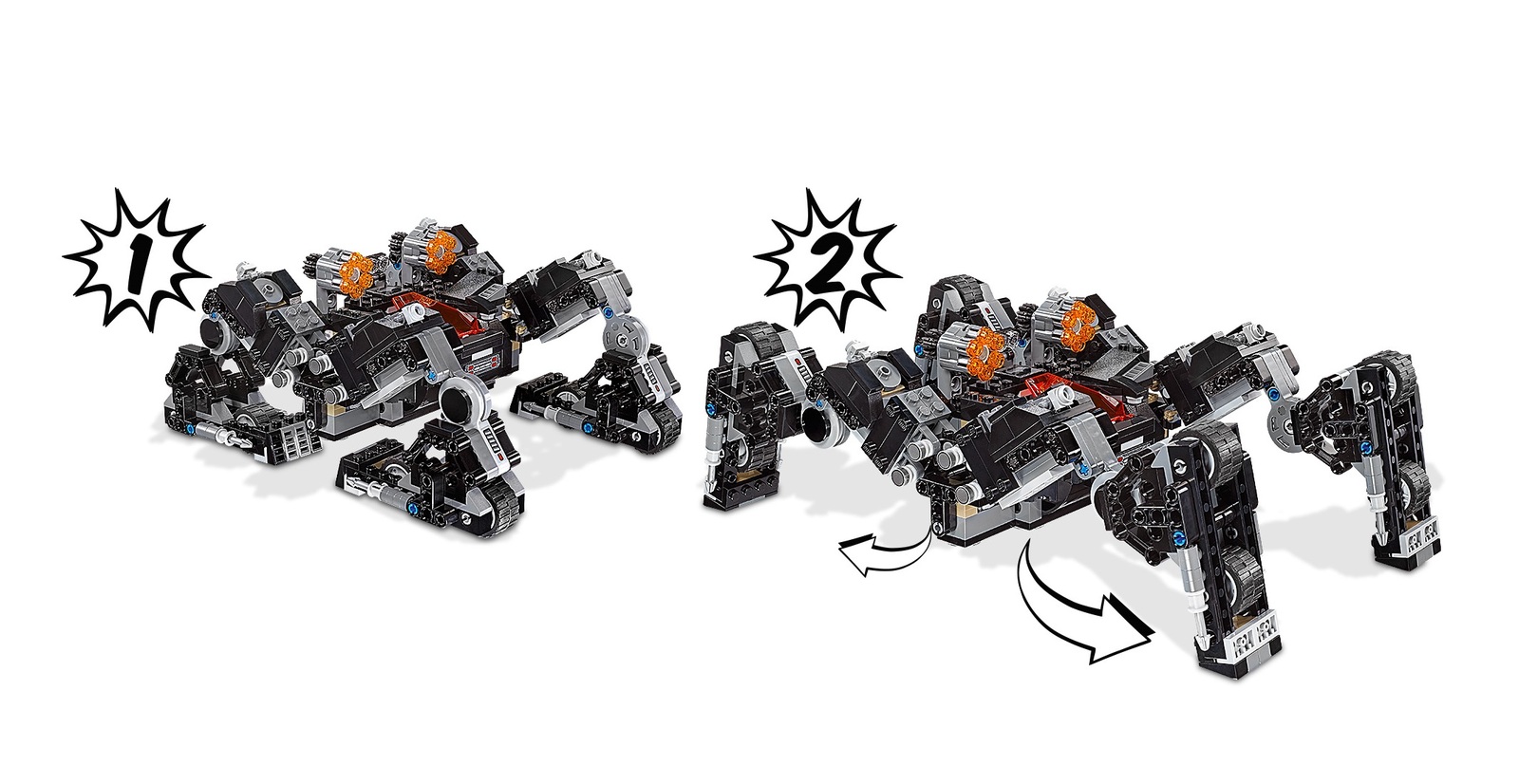 LEGO Super Heroes: Knightcrawler Tunnel Attack (76086) image