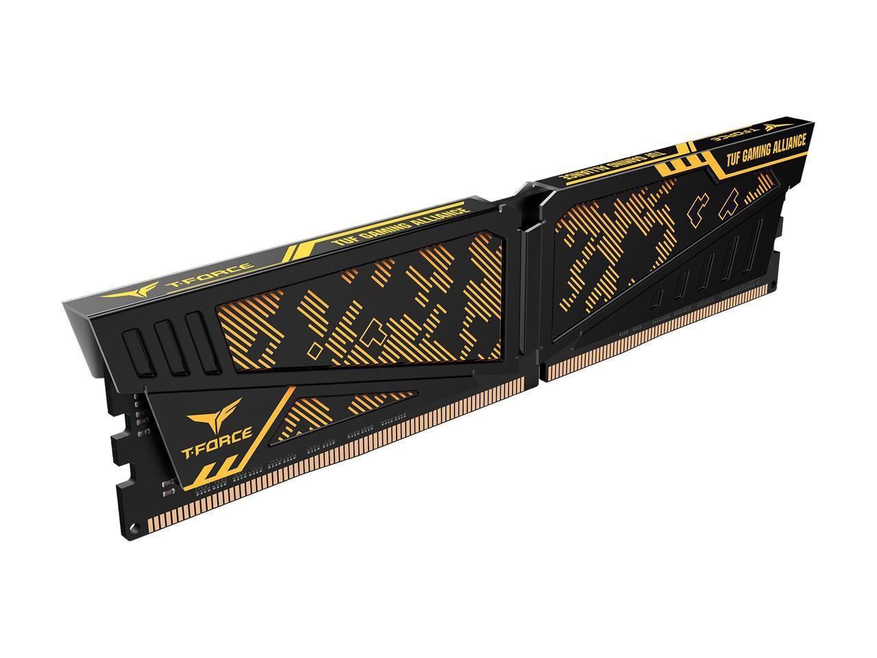 2x8GB Teamgroup Vulcan TUF Gaming Alliance 3200MHz DDR4 Gaming RAM image