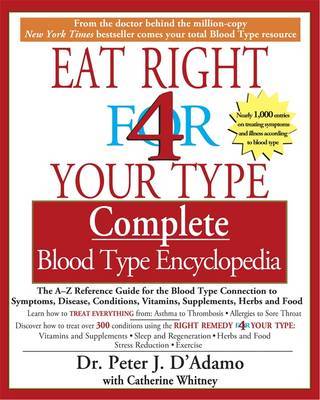 Eat Right for Your Type Comple by Peter D'Adamo