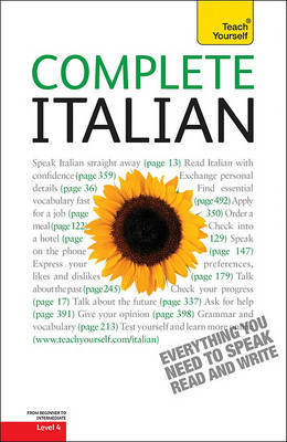 Complete Italian, Level 4 by Lydia Vellaccio image