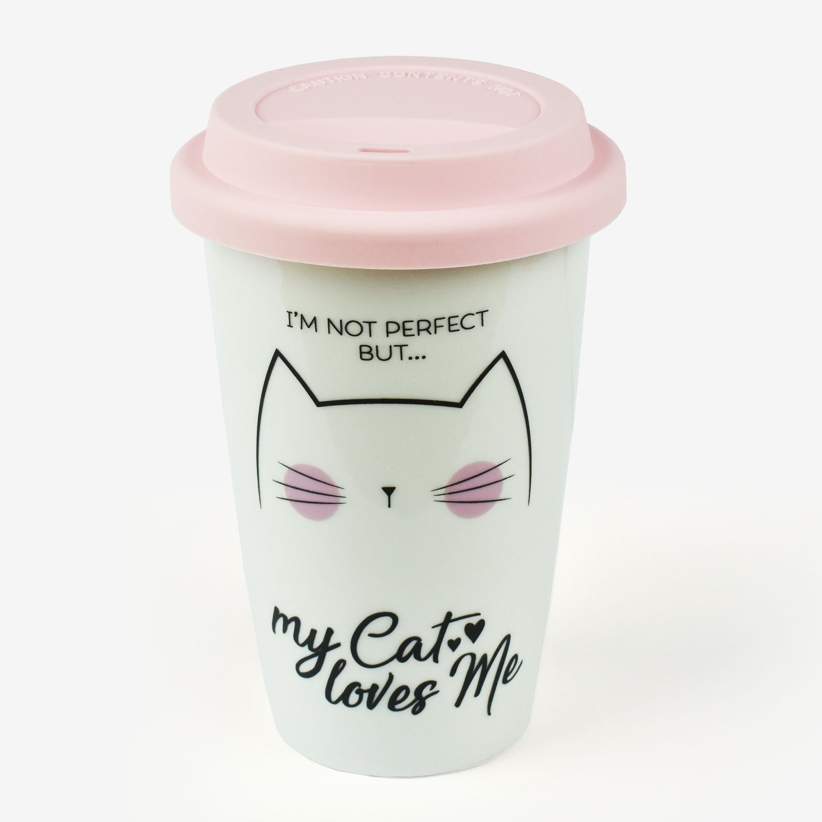 Legami Travel Mug - Cat image