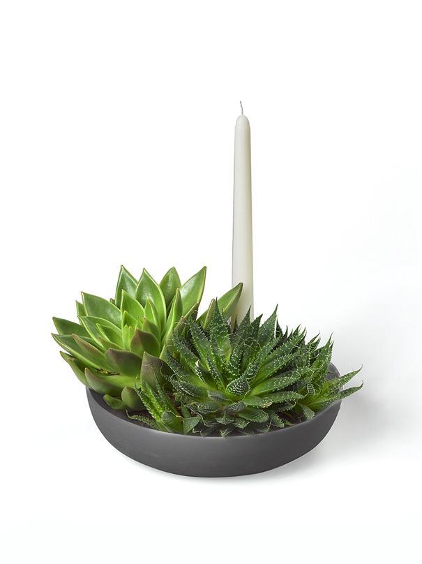 Orbital Ceramic Candle Holder & Planter Large at Mighty Ape NZ