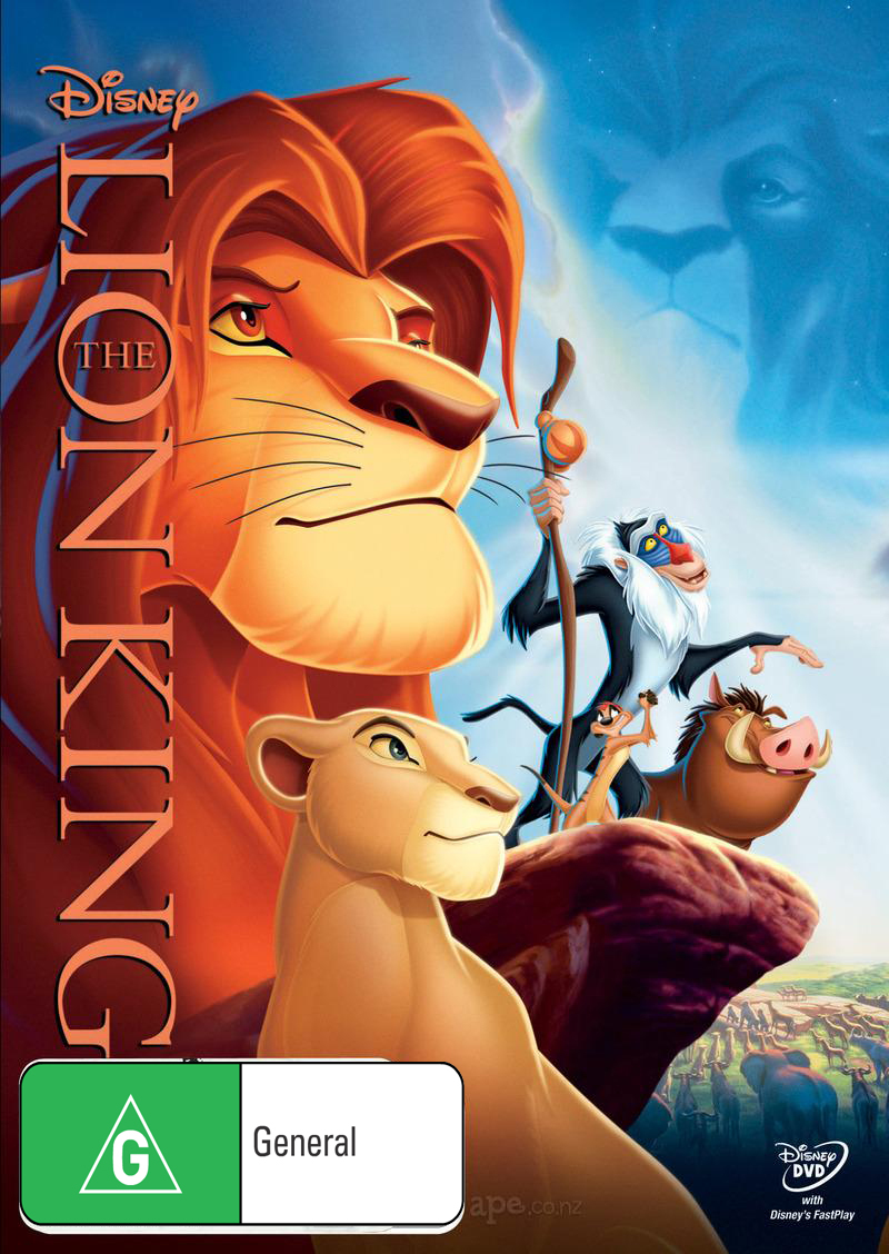The Lion King on DVD image