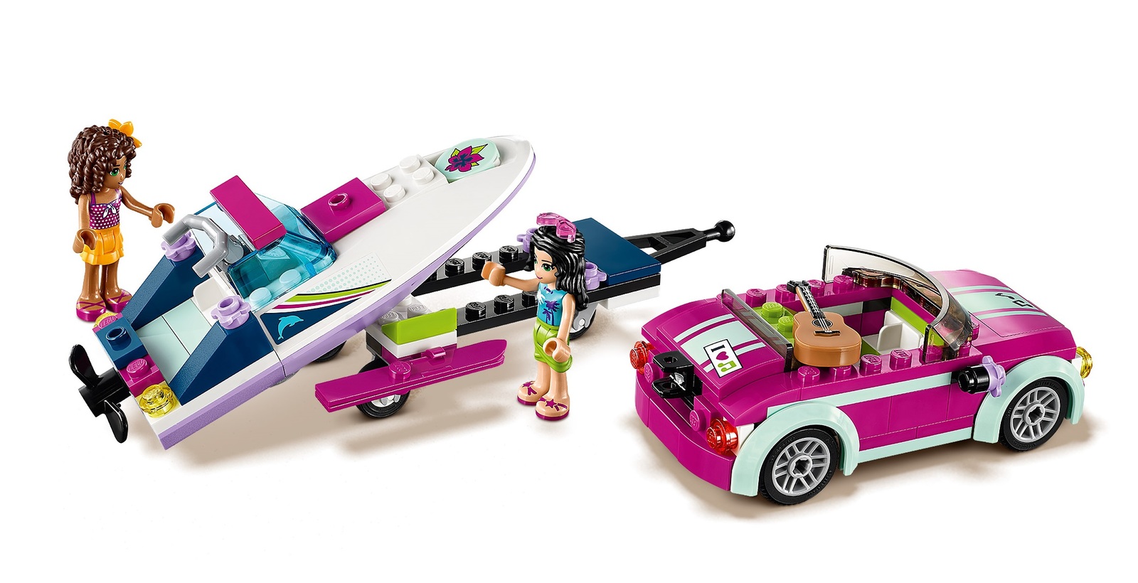 LEGO Friends - Andrea's Speedboat Transporter (41316) image