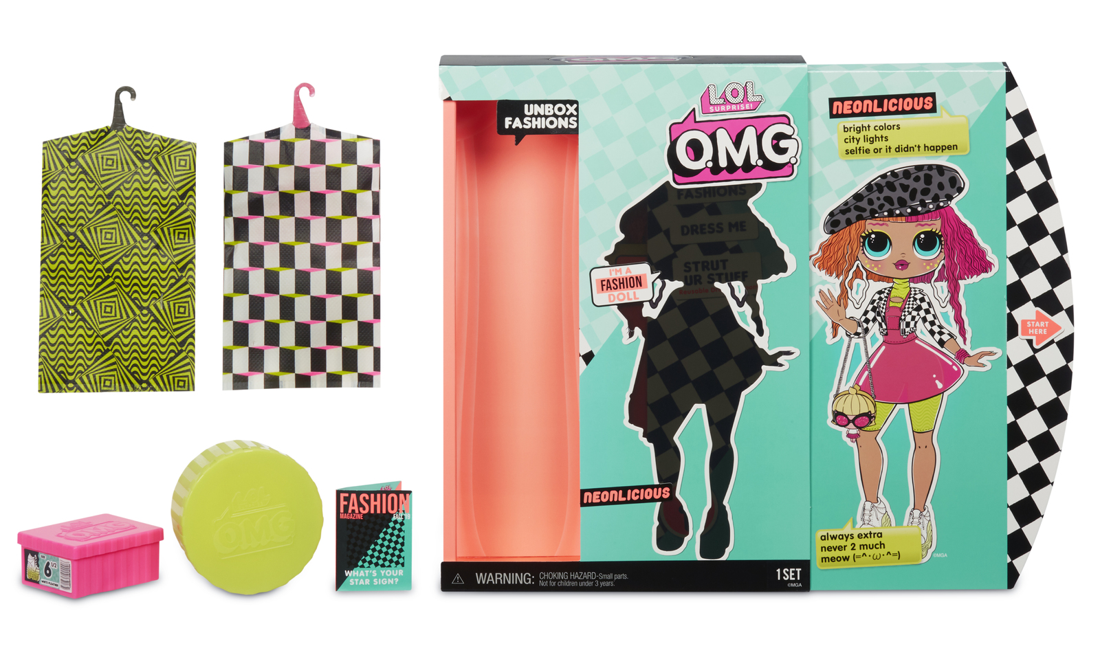 L.O.L. Surprise! - O.M.G Fashion Doll (Neonlicious) image