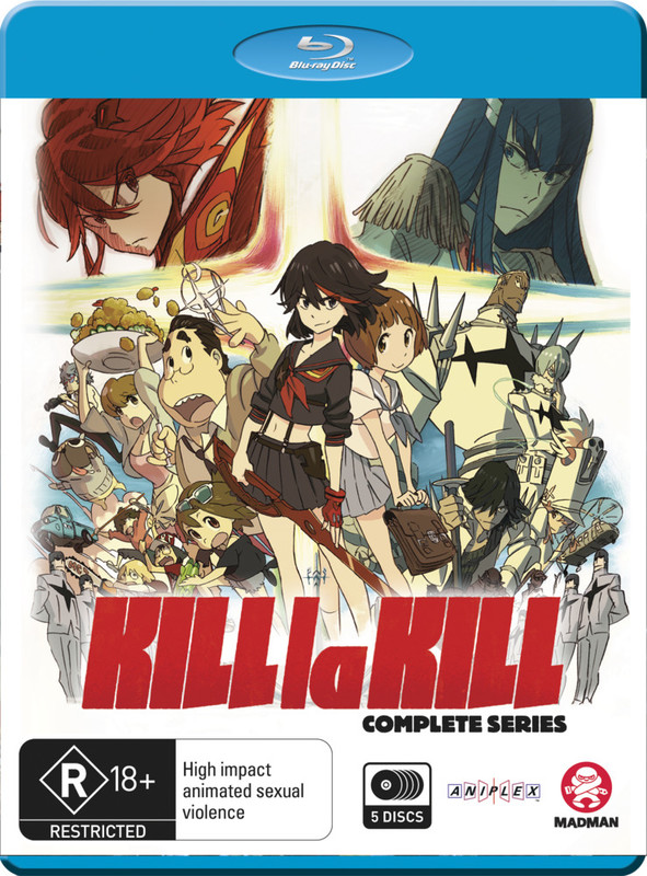 Kill La Kill Complete Series Blu Ray In Stock Buy Now At Mighty Ape Australia