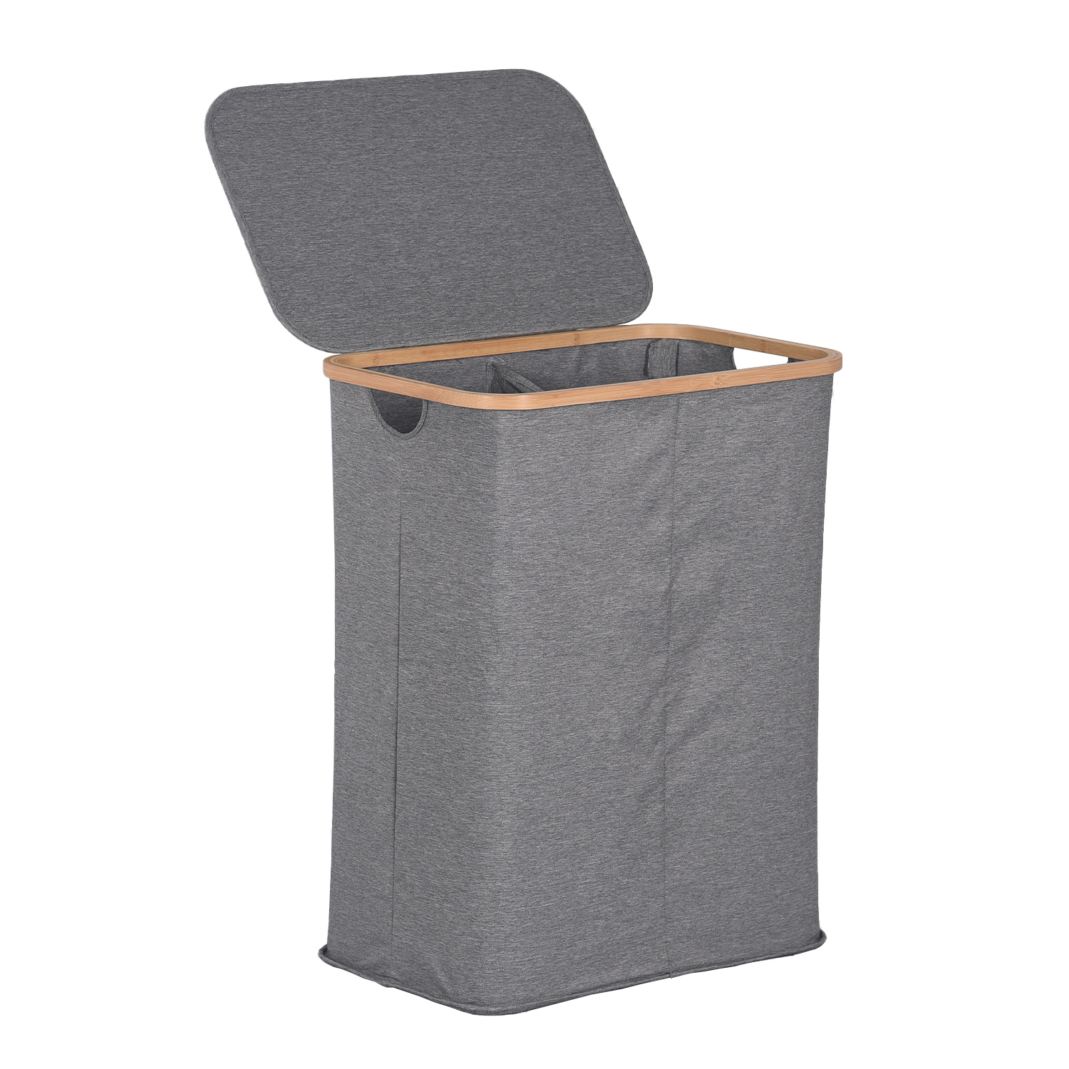 Bamboo Double Laundry Hamper at Mighty Ape NZ