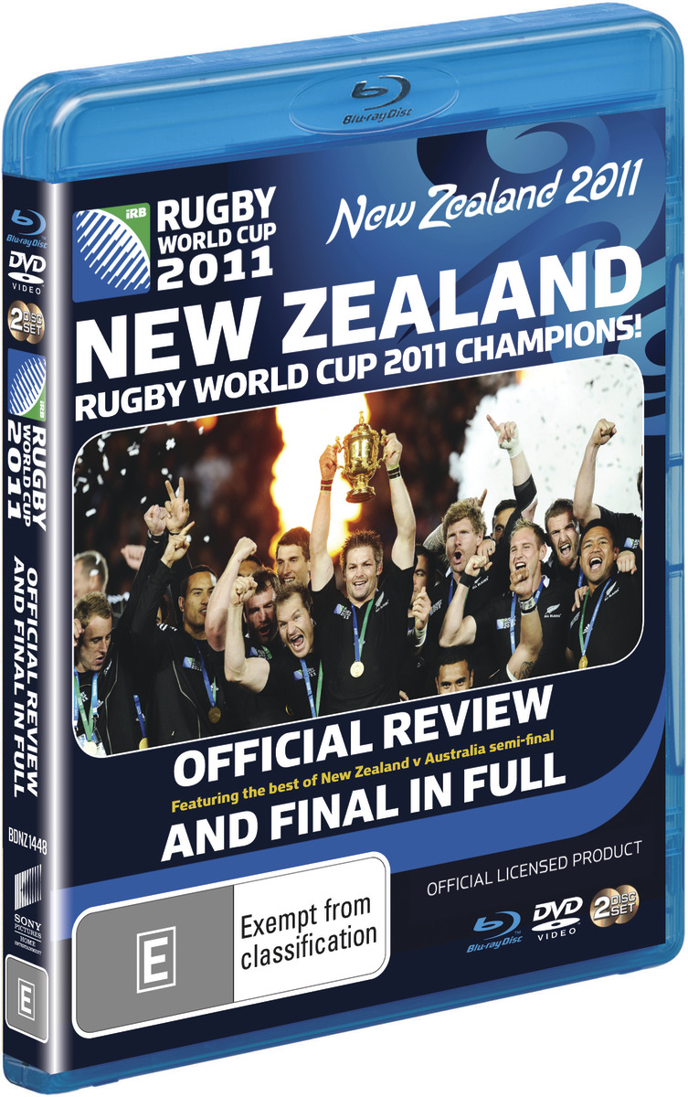 Rugby World Cup Final Bluray DVD, Bluray Buy Now at Mighty Ape NZ