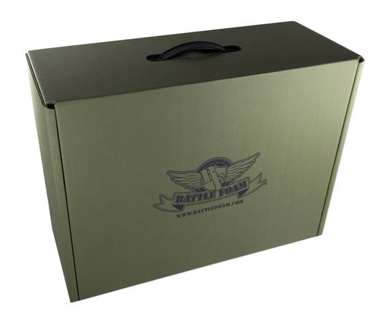 Battle Foam Eco Box Half Tray Load Out (Military Green) image