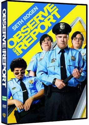 Observe and Report on DVD image