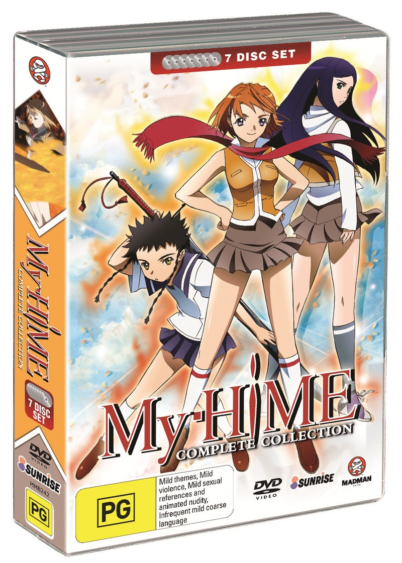 My-HiME - Complete Collection (7 Disc Fatpack) on DVD image
