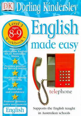 English Made Easy Level 2 (Age 8-9): Workbook 1 on Paperback by Dorling Kindersley