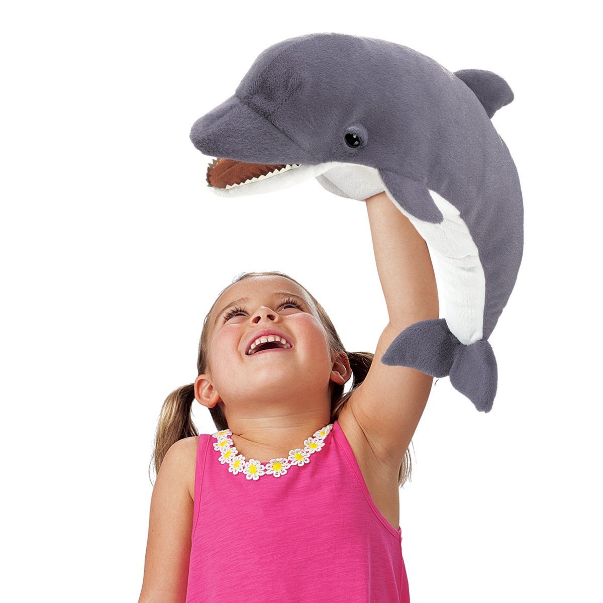 Buy Folkmanis Hand Puppet Dolphin at Mighty Ape NZ