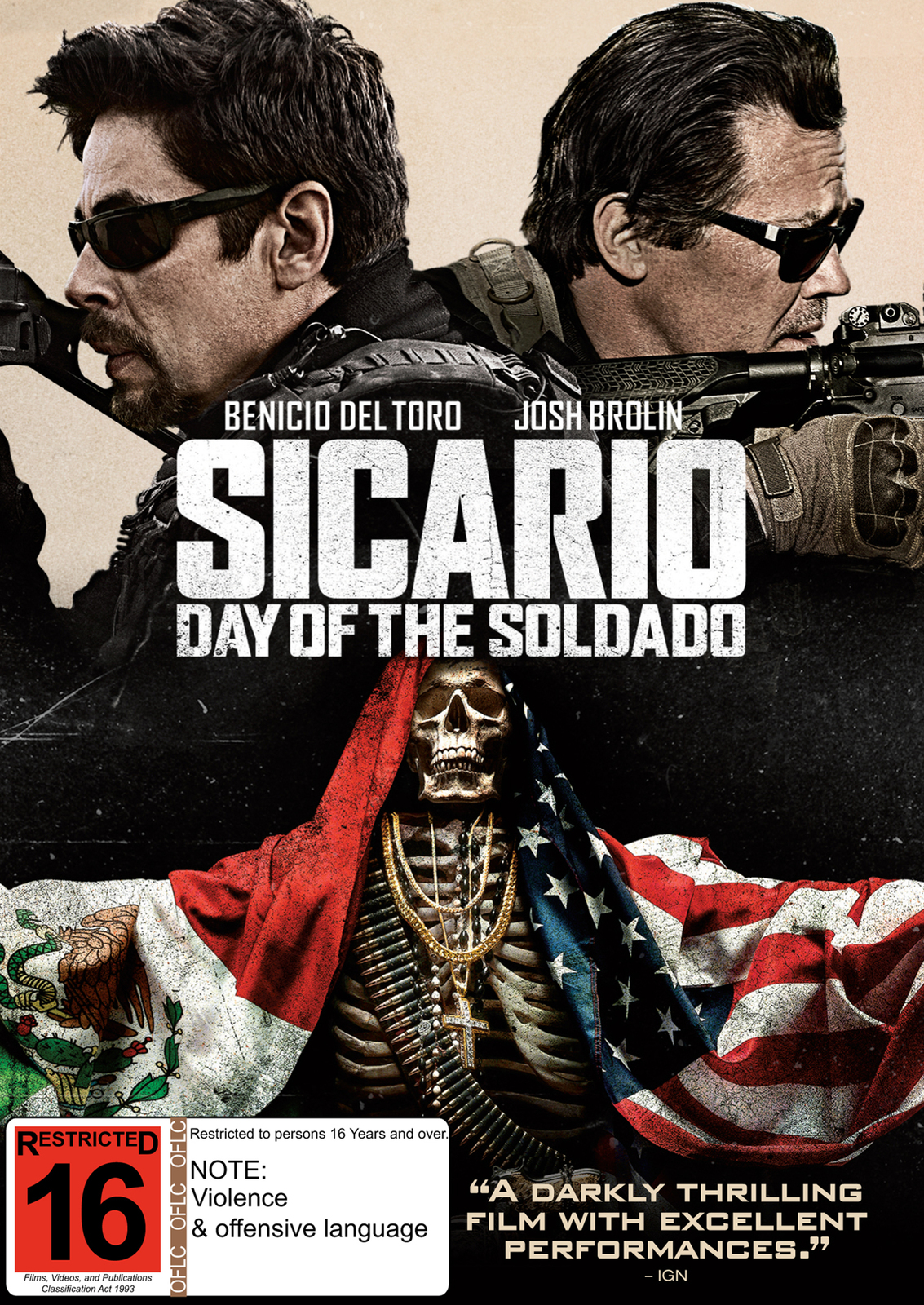 Sicario: Day Of The Soldado on DVD image