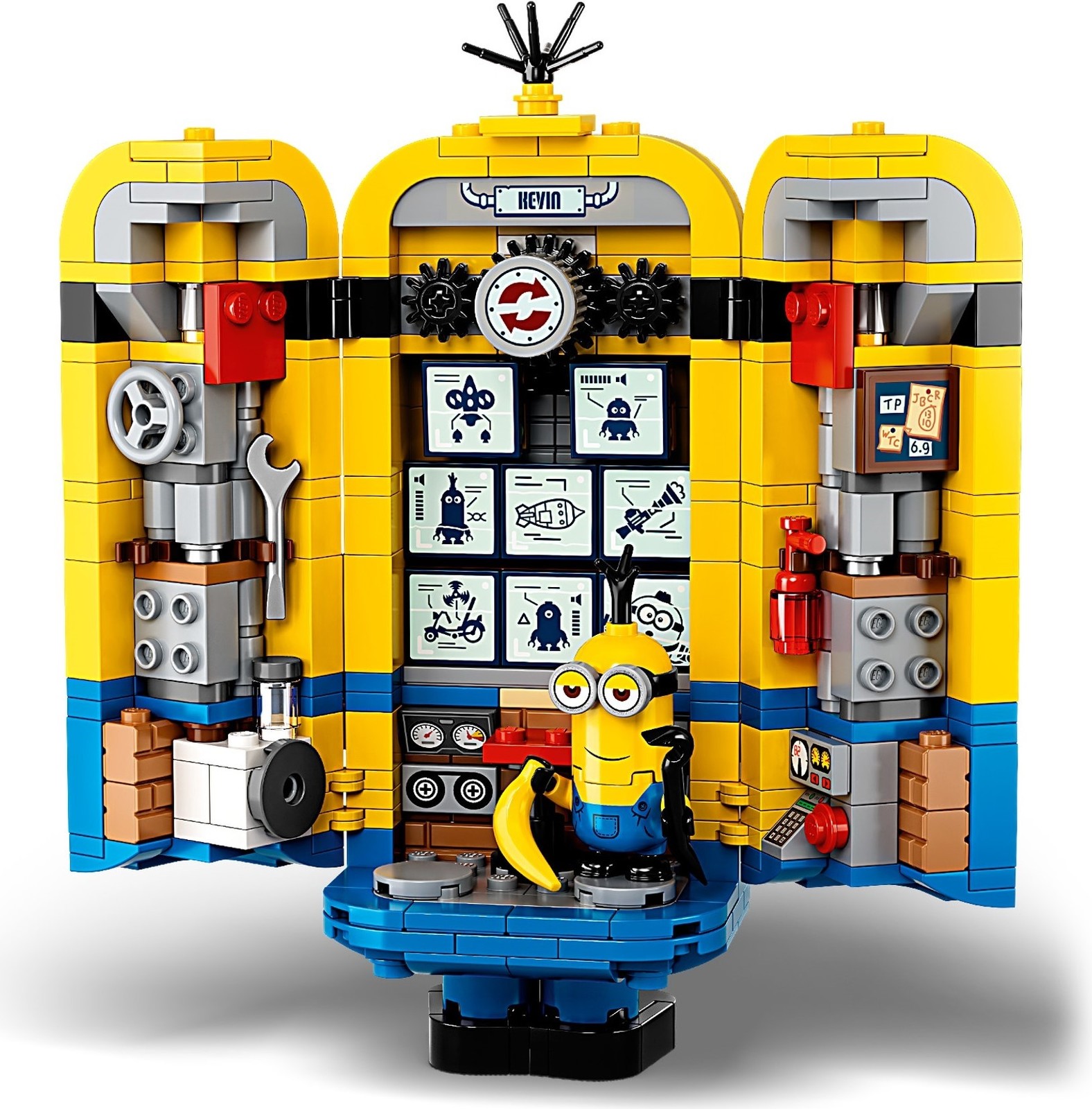 LEGO Minions: Brick-Built Minions & Their Lair - (75551)